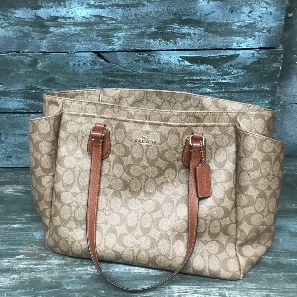 Coach diaper bag or could be used as a purse.